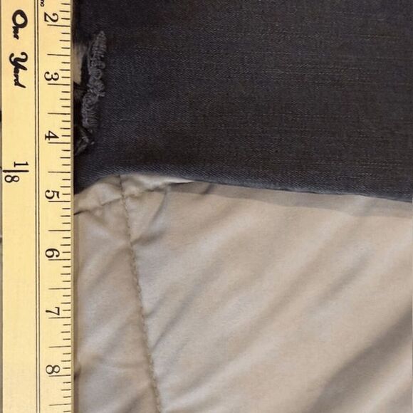 Judy Blue Lani Skinny Distressed Button Fly Jeans Stonewashed Black Size 9/29 - Picture 14 of 15